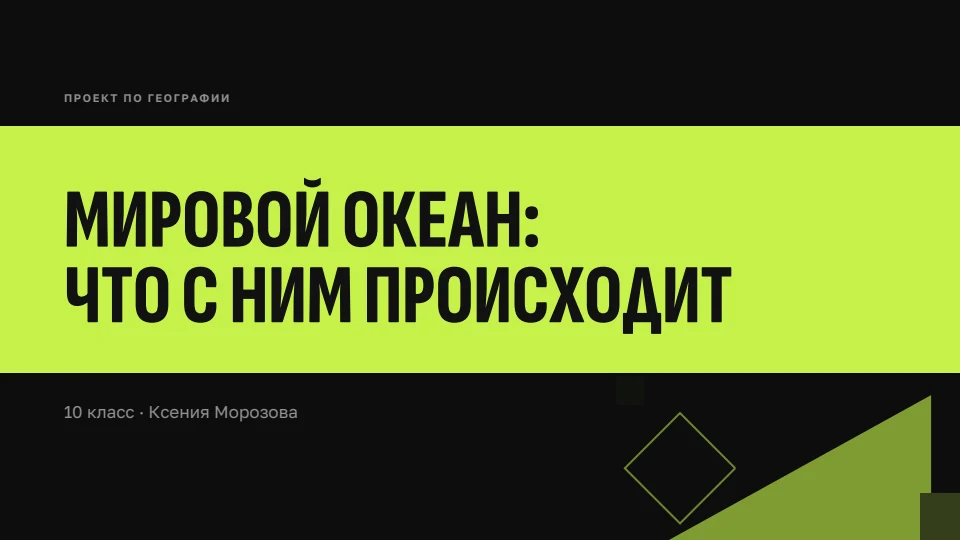 Кислота: Чёрный и кислотный лайм, сверхузкий плакат
